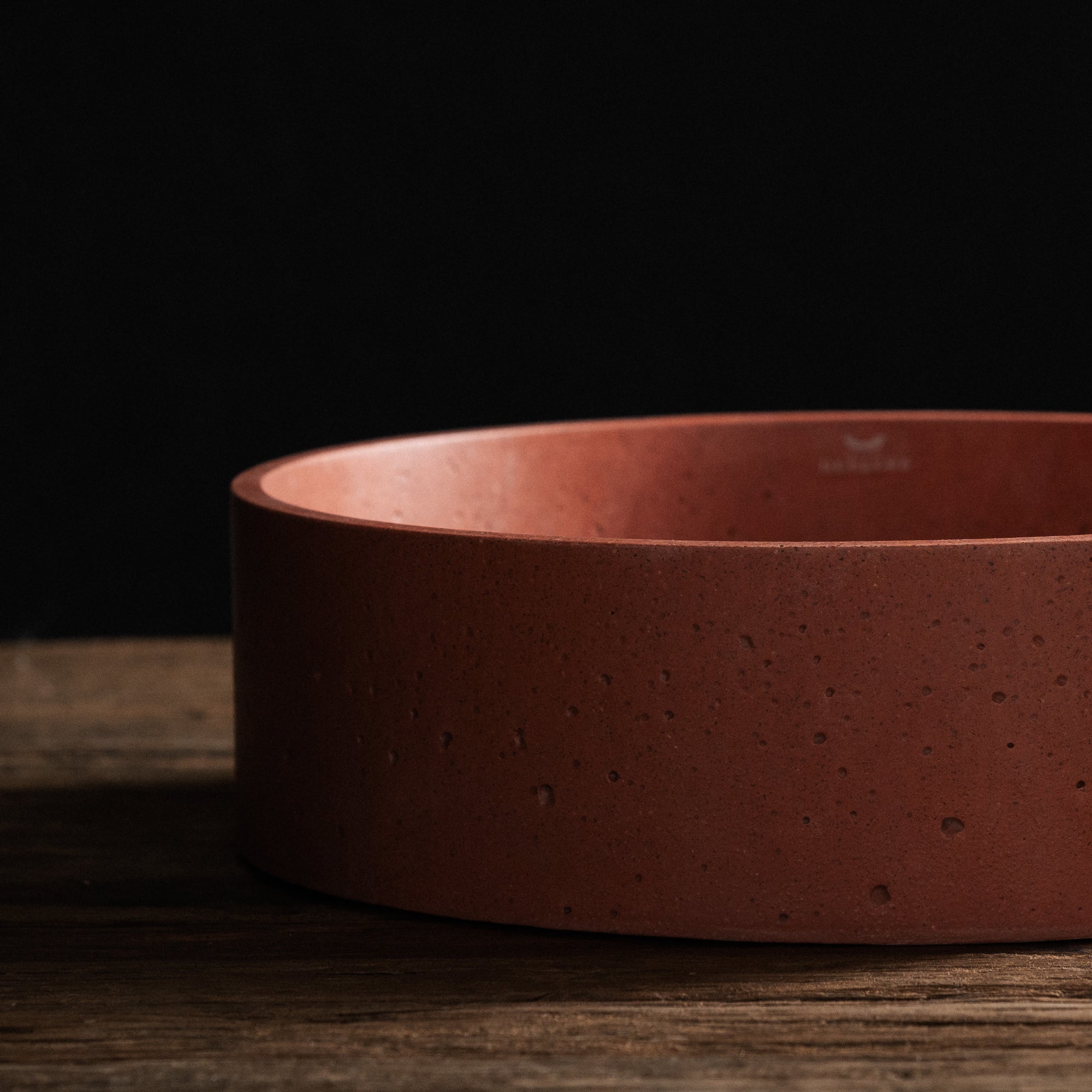 01-WB Round Waschbecken rot