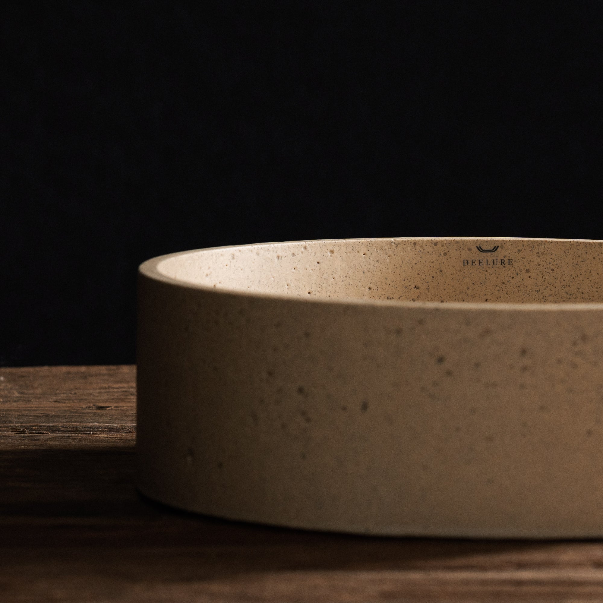 01-WB Round Waschbecken sand