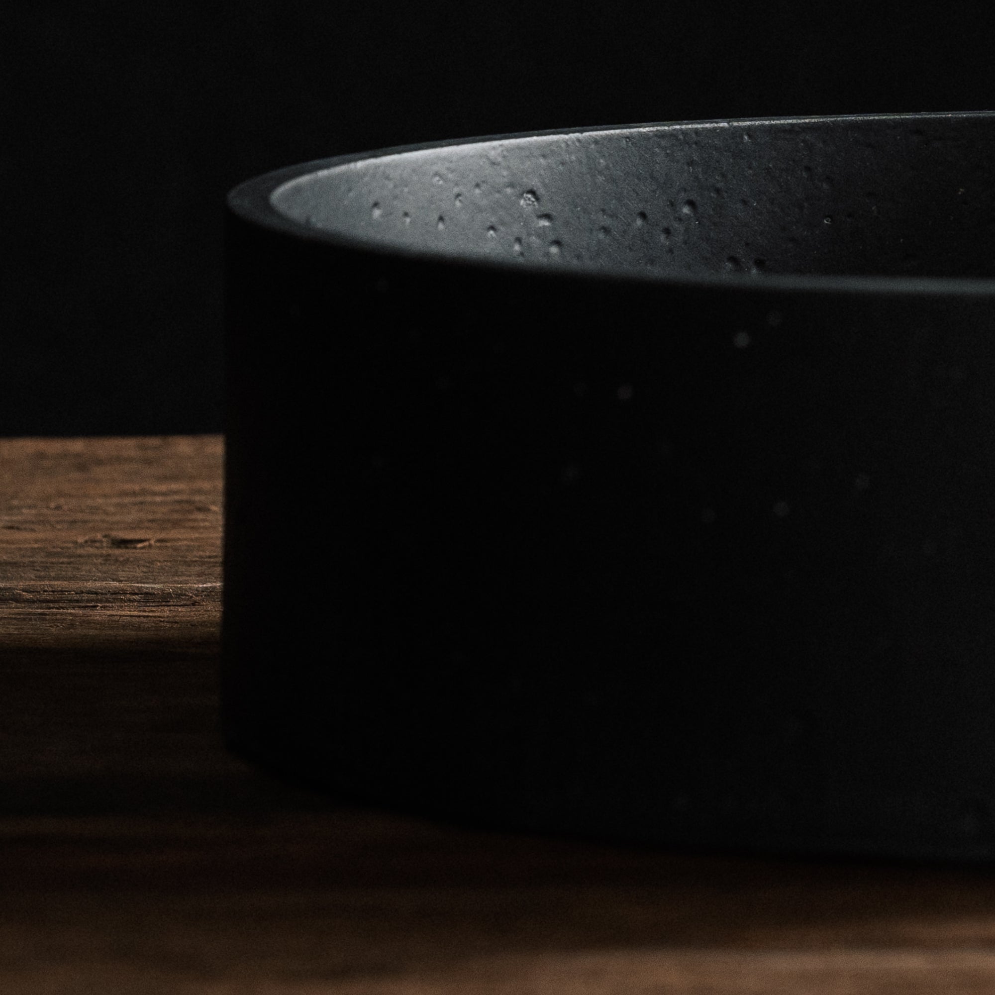 01-WB Round Waschbecken schwarz