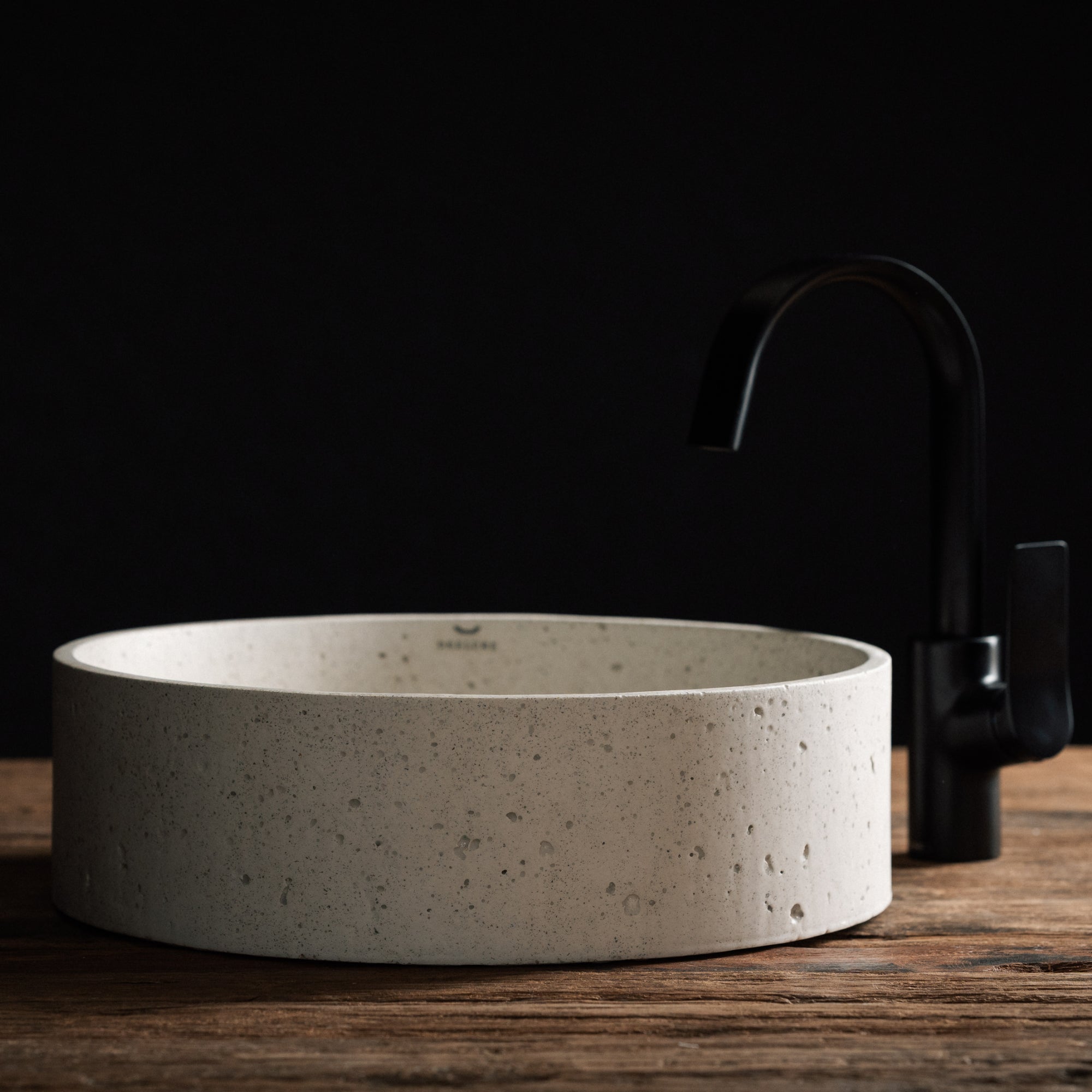 01-WB Round Waschbecken weiß