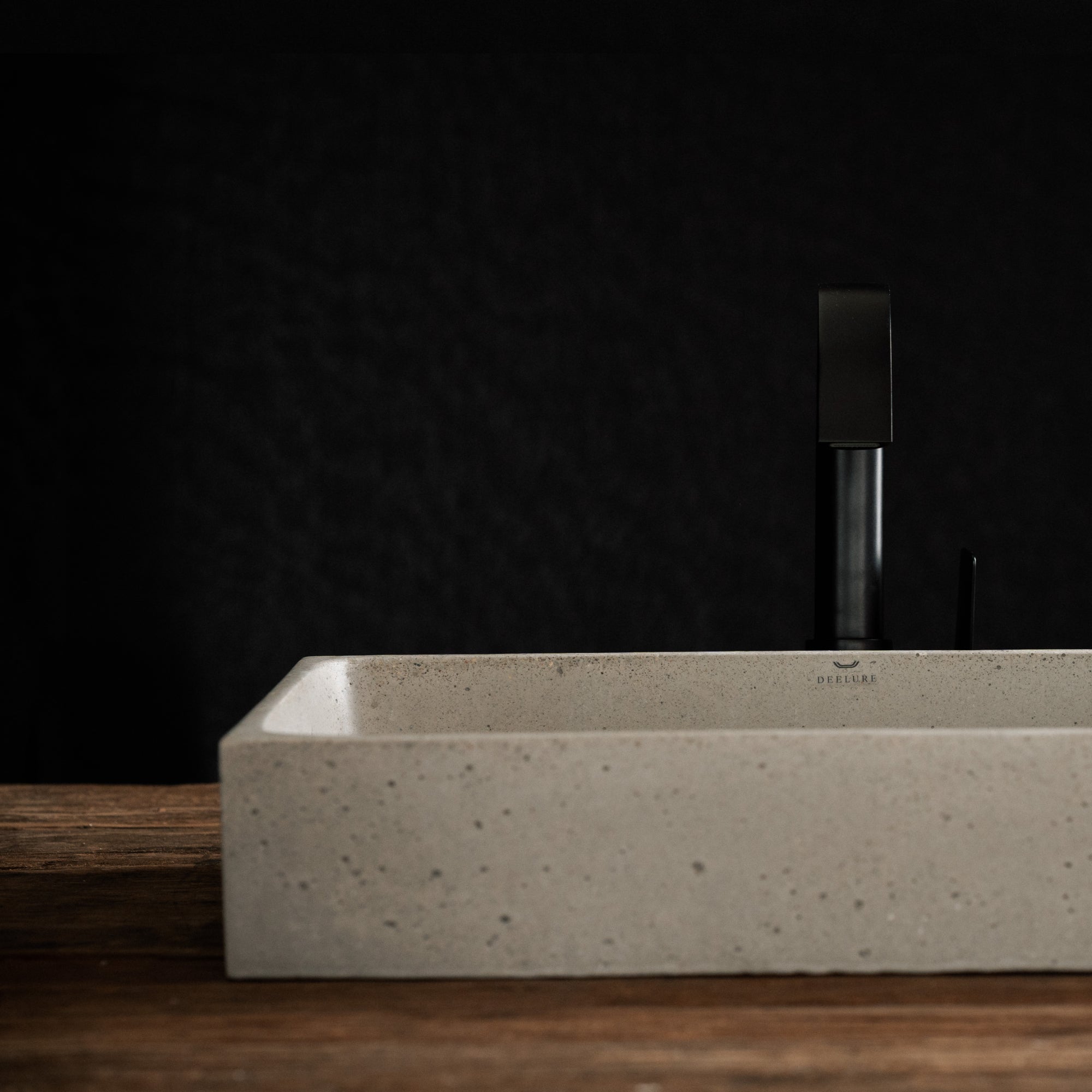 04-WB Square Waschbecken grau