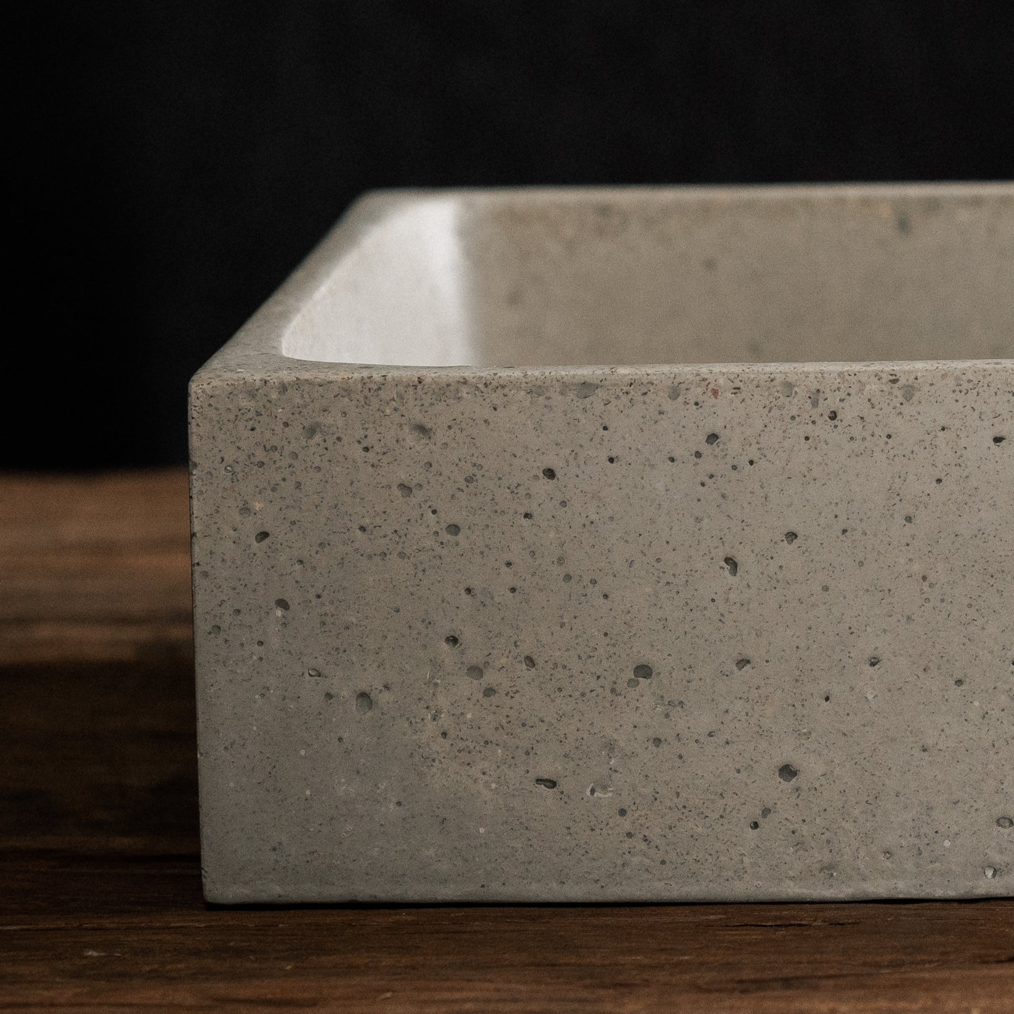 04-WB Square Waschbecken grau