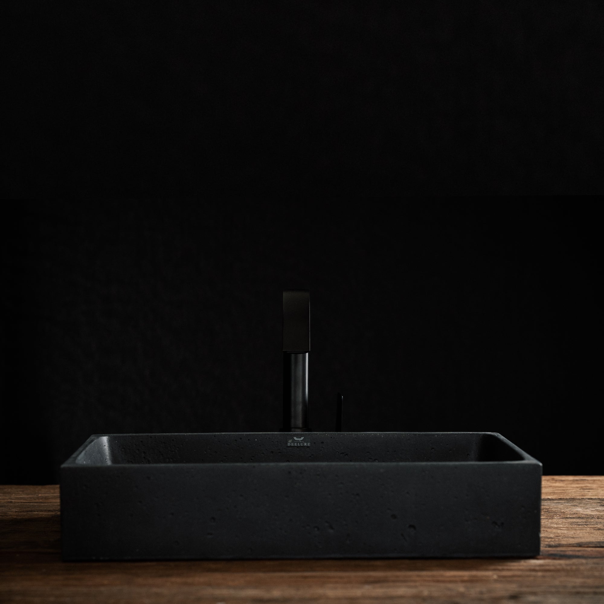 04-WB Square Waschbecken schwarz