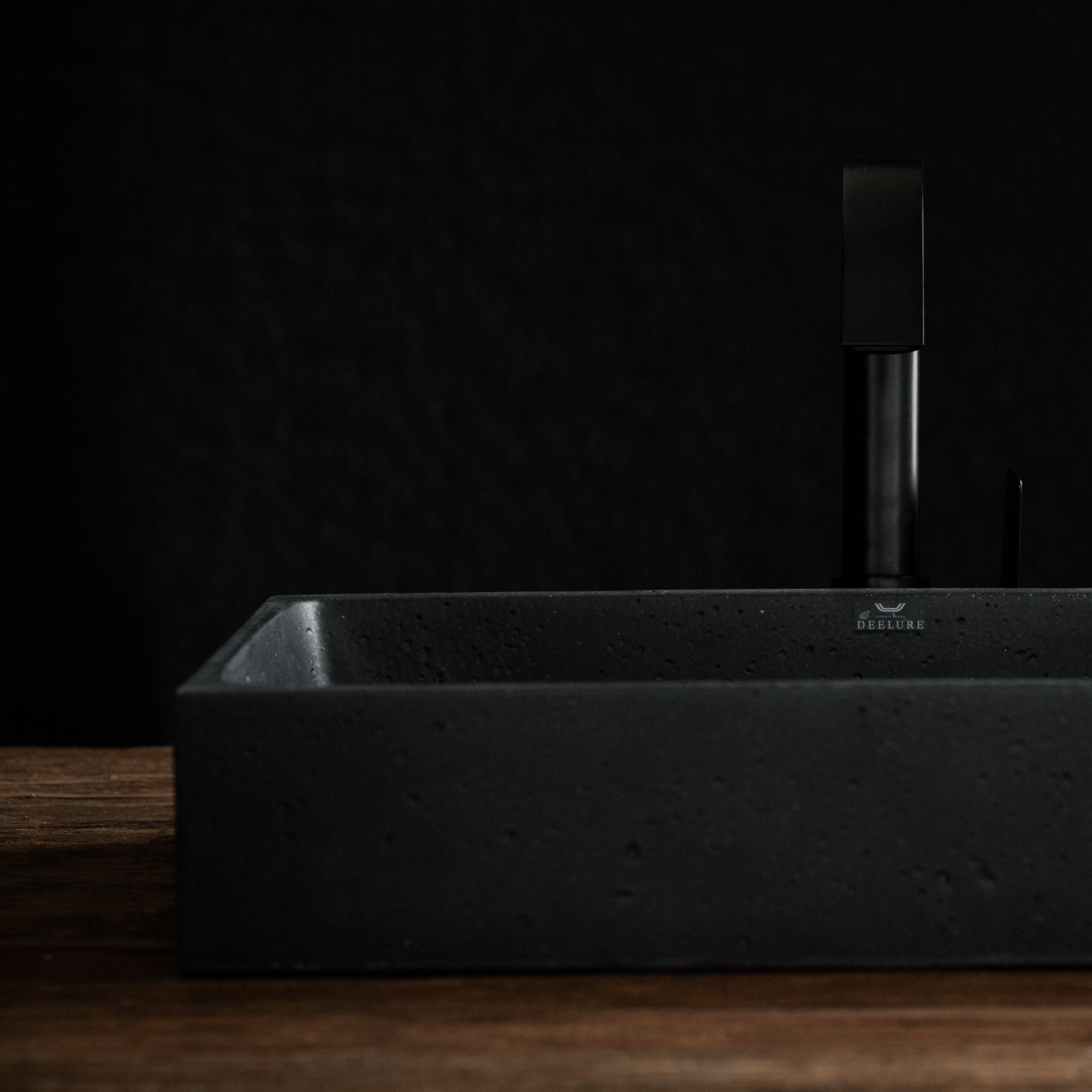 04-WB Square Waschbecken schwarz