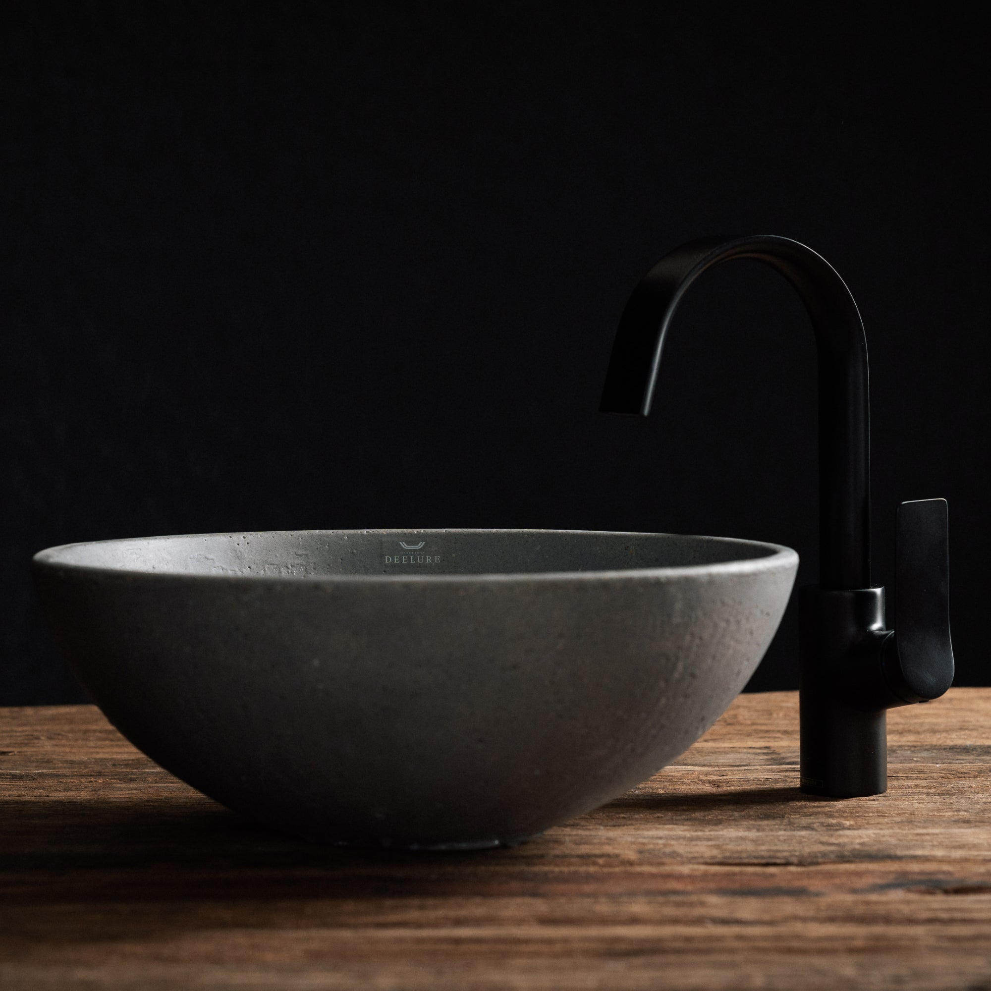 02-WB Circle Waschbecken anthrazit