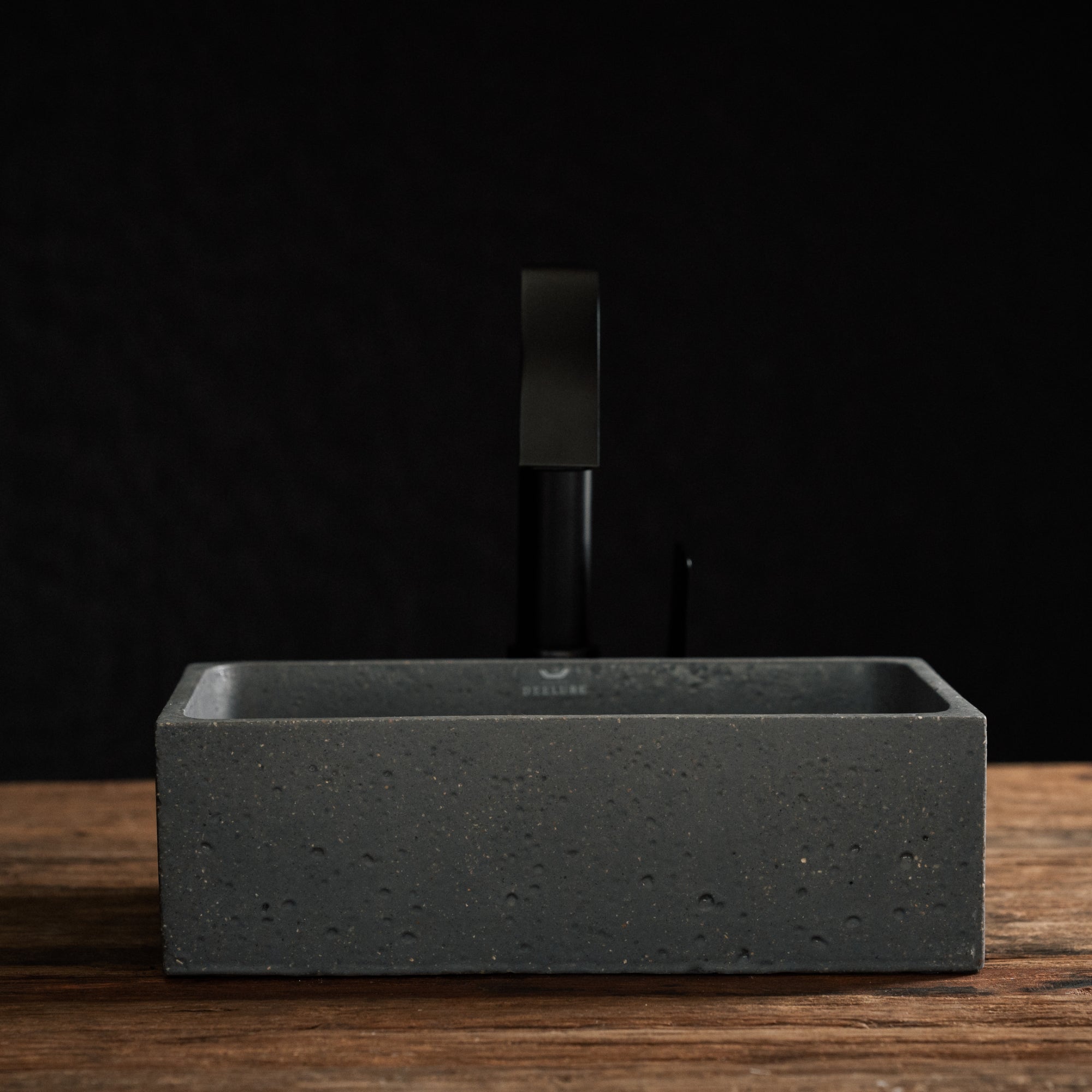 05-WB Square-light Waschbecken anthrazit