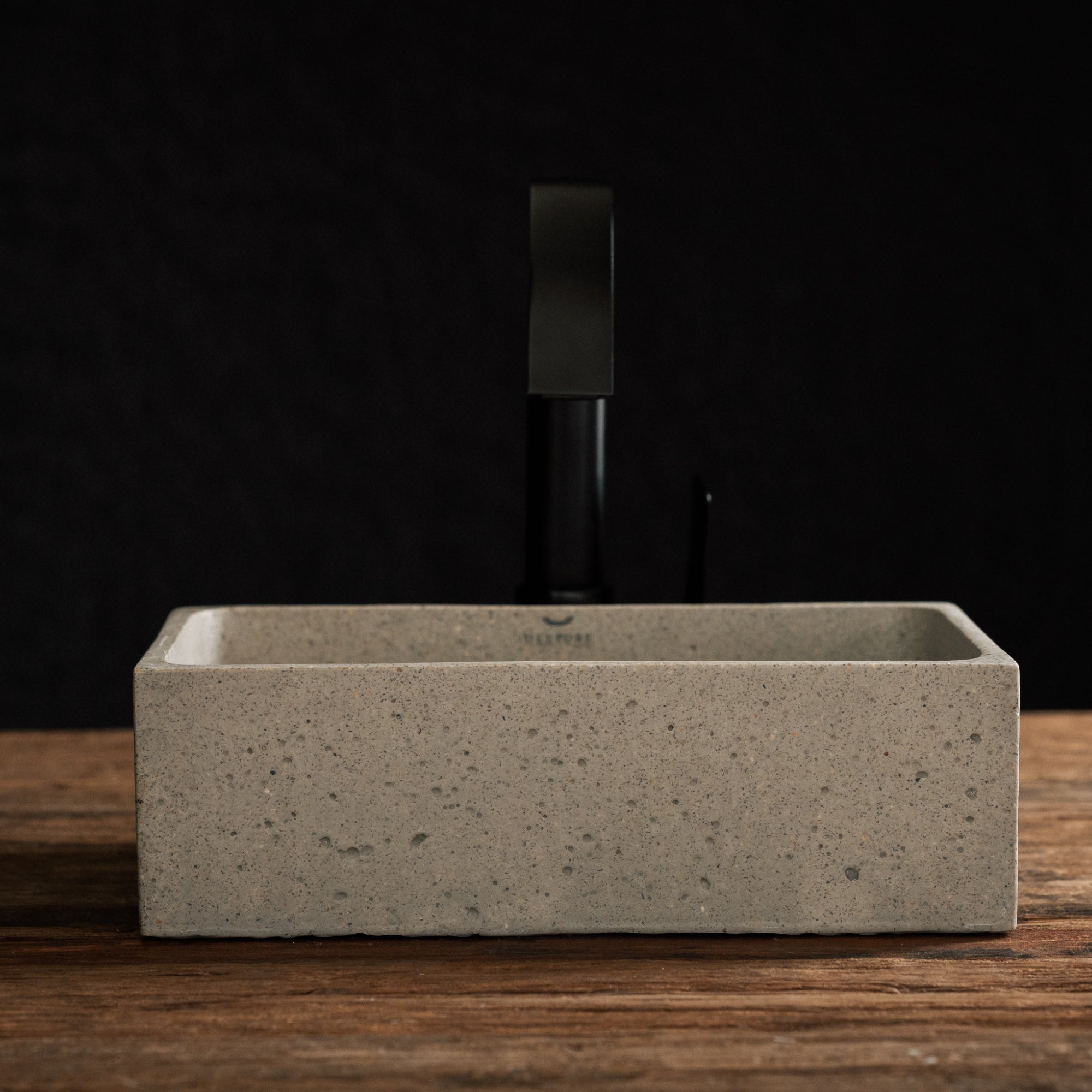 05-WB Square-light Waschbecken grau