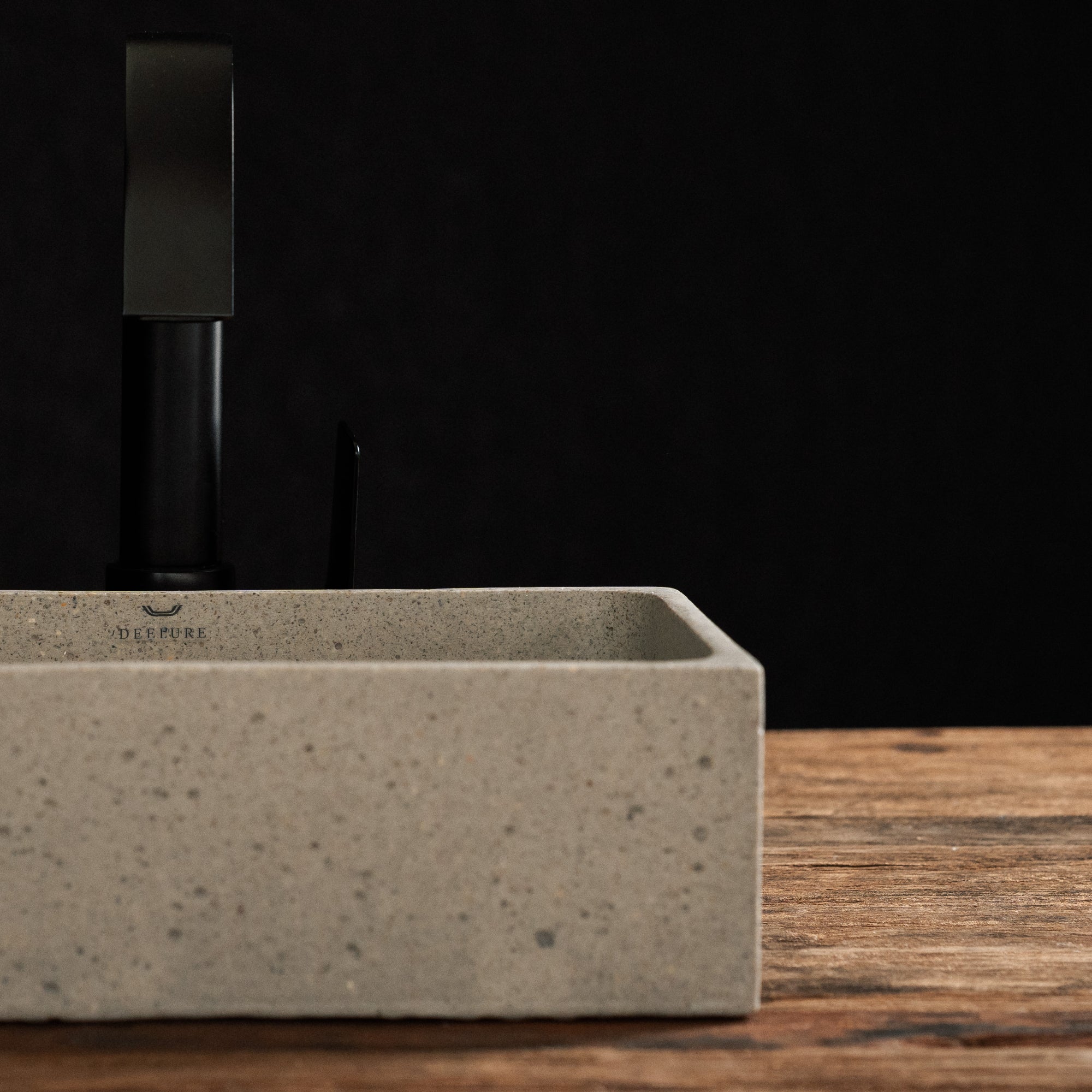 05-WB Square-light Waschbecken grau