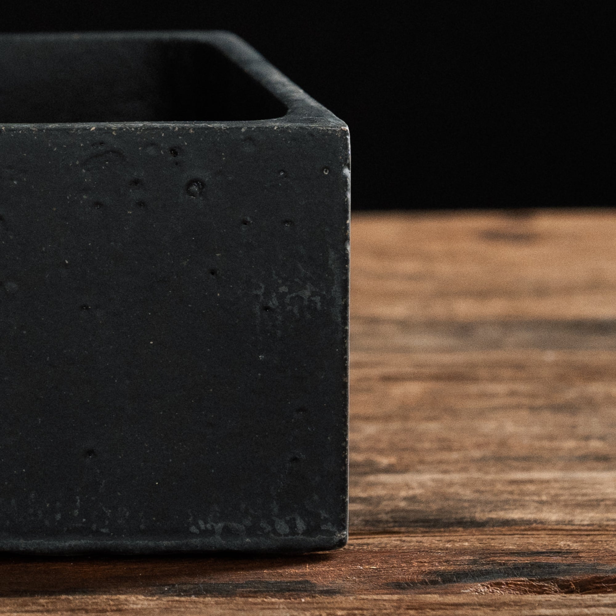 05-WB Square-light Waschbecken schwarz